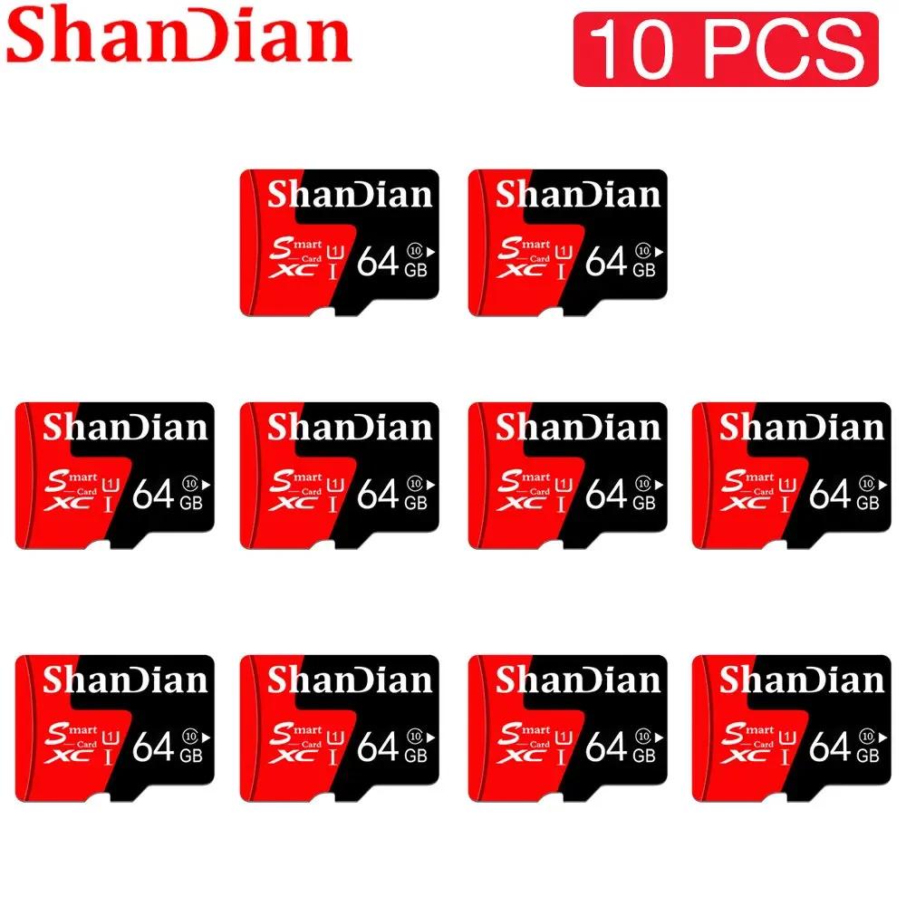 SHANDIAN LOTSMAST SD ī U3 4K  Ŭ 10  ޸ ī, ޴ ī޶ U1 SD ī, 128GB, 64GB, 32GB, 16GB, 10 